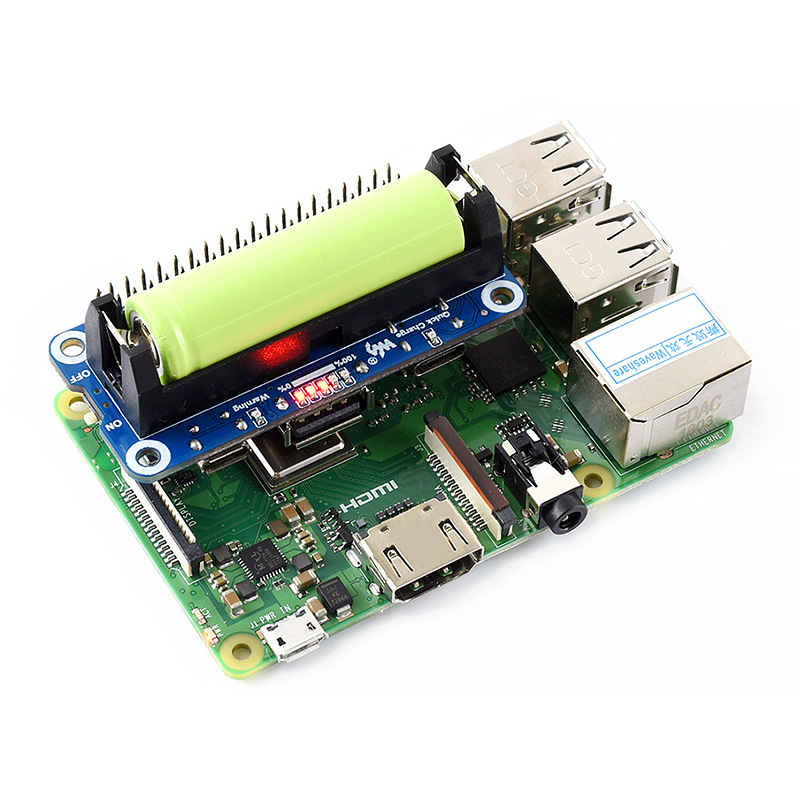 Pi Zero W Board - لوحة توسيع بطارية ليثيوم Raspberry Pi