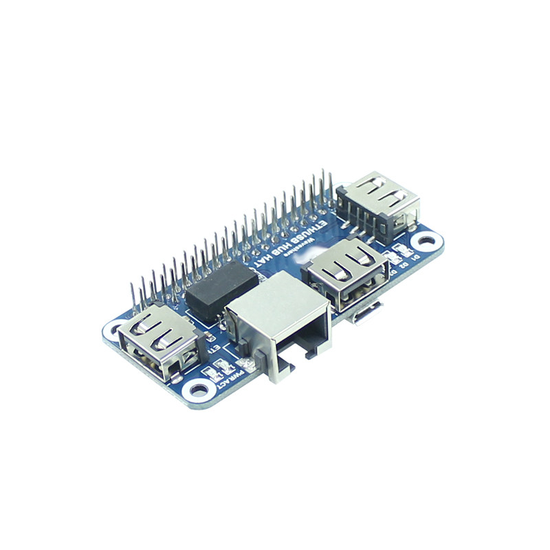 Pi Zero W Board - لوحة توسيع إيثرنت ومحور USB لـ