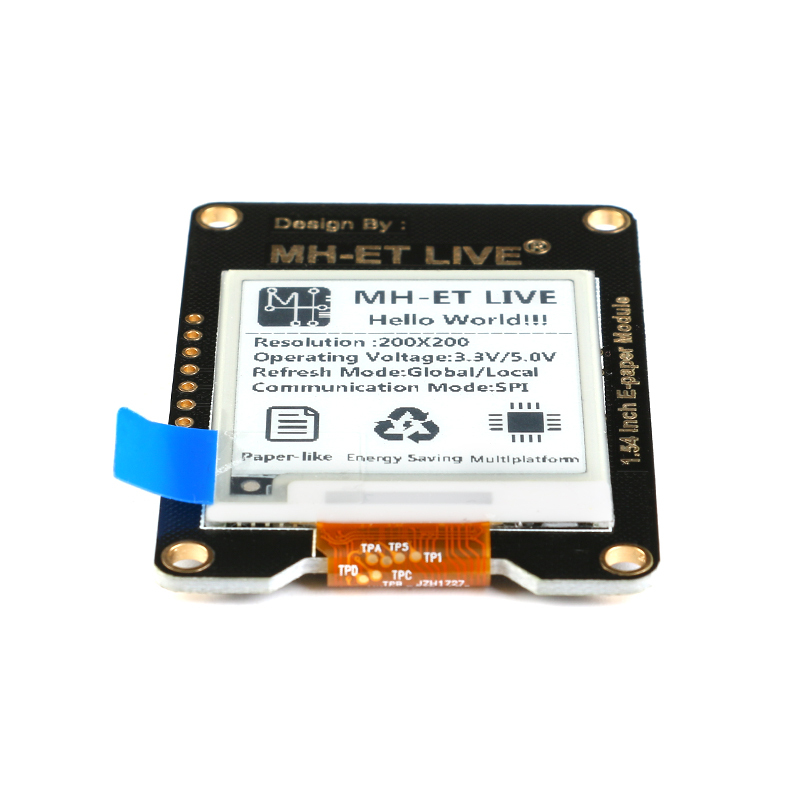 Display Epaper 2.9 - شاشة عرض إلكترونية E-Ink مقاس 1.54