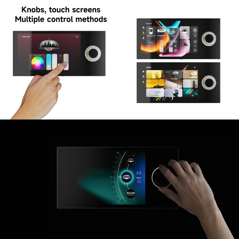 شاشة لمس 8 بوصات IPS بدقة 1280 - مراجعة Home Automation System Design وسعره