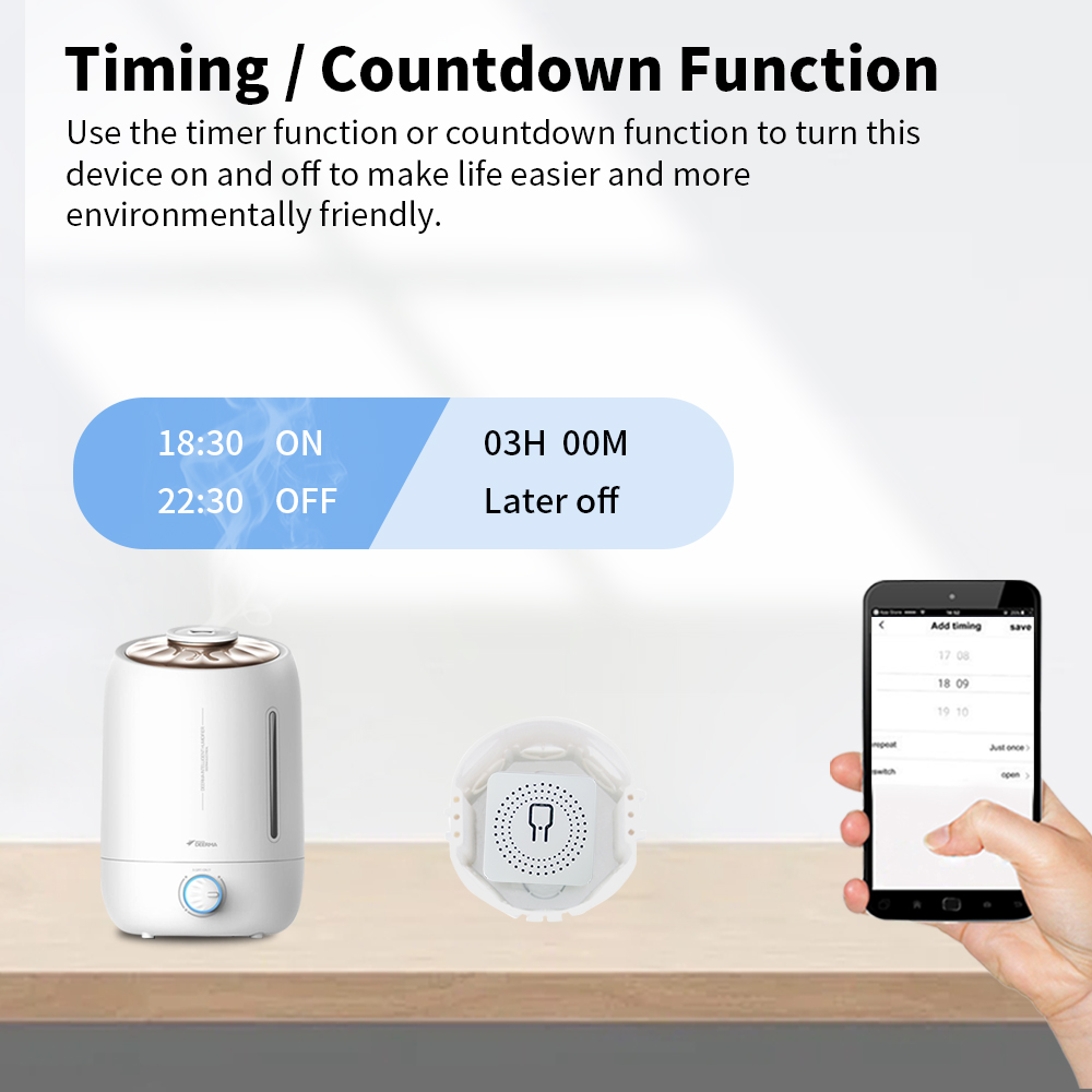 Tuya Mini Light Smart DIY Swit - مراجعة Diy Home Automation Controller وسعره