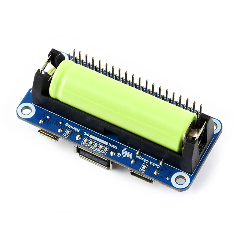 لوحة توسيع بطارية ليثيوم Raspb - مراجعة Pi Zero W Board وسعره