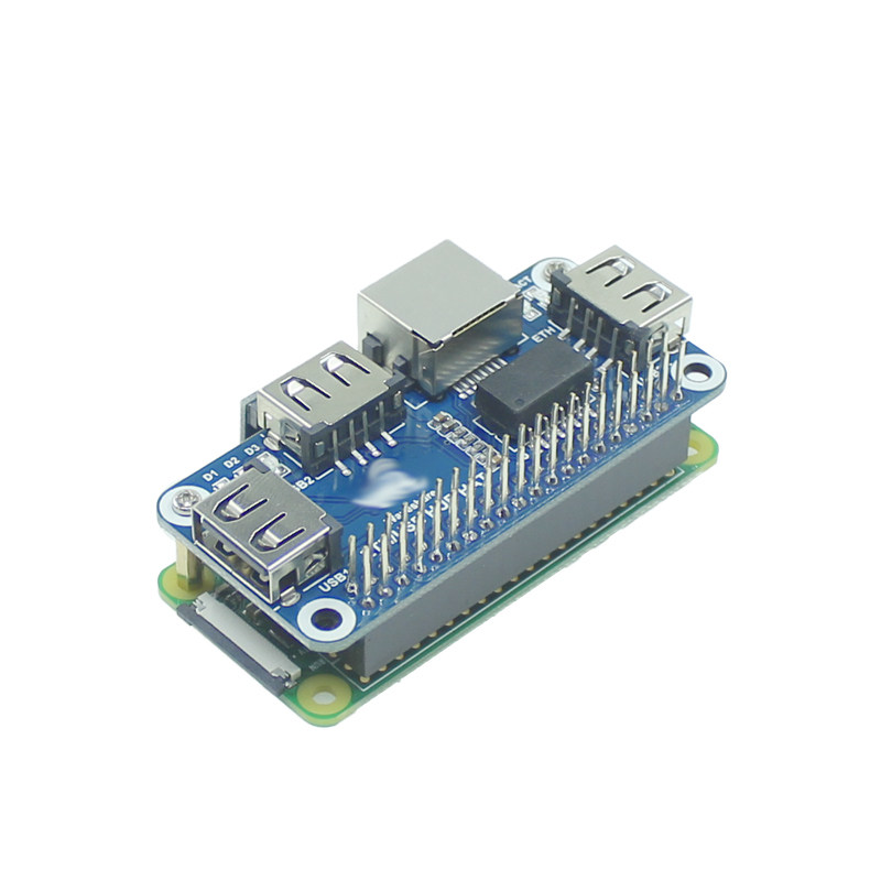 لوحة توسيع إيثرنت ومحور USB لـ - مراجعة Pi Zero W Board وسعره