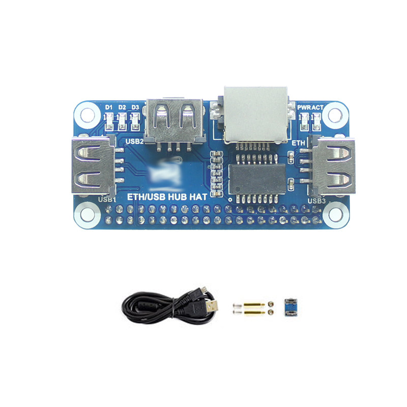 لوحة توسيع إيثرنت ومحور USB لـ - مراجعة Pi Zero W Board وسعره