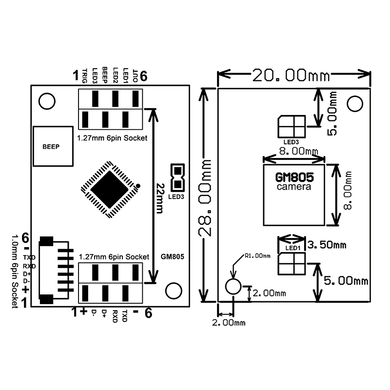 GM805 سلسلة UART USB DC5V قارئ - مراجعة Home Automation Arduino وسعره