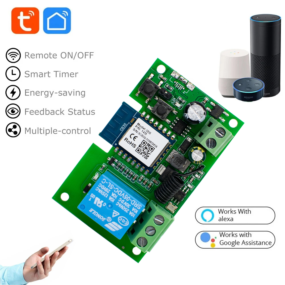 وحدة تبديل لاسلكية ذكية من Tuy - مراجعة Diy Home Automation Controller وسعره