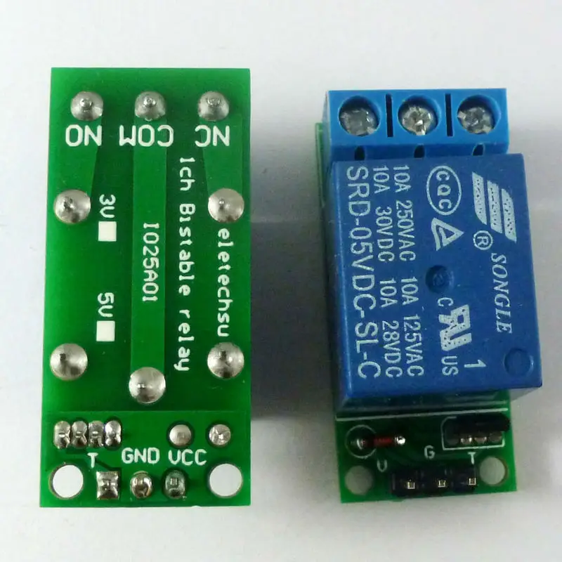 وحدة ريلاي فليب-فلوب ذاتية الق - مراجعة Home Automation With Arduino وسعره