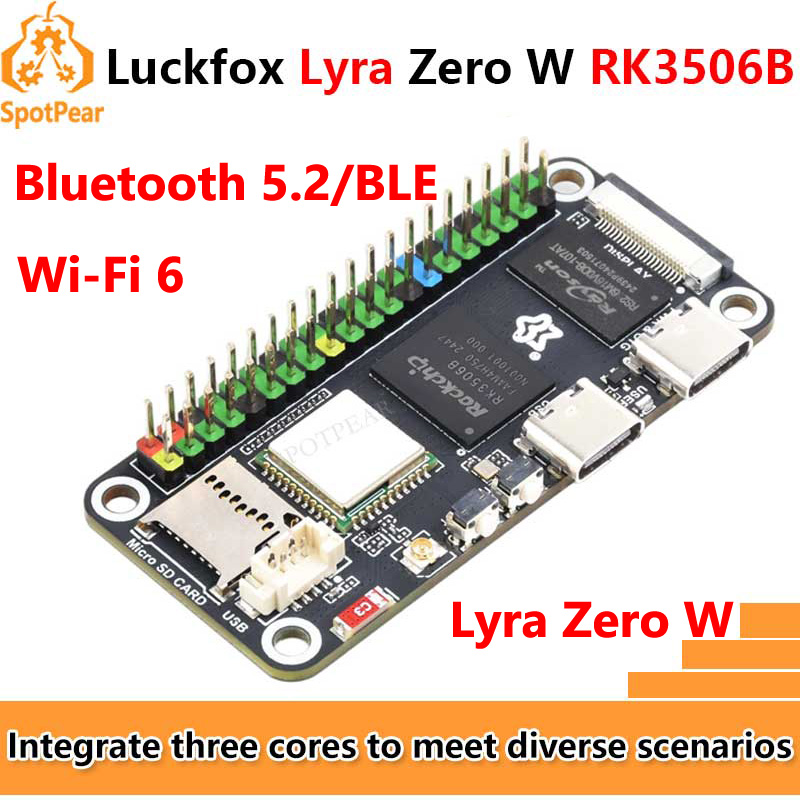 لوحة Luckfox Lyra Zero W RK350 - مراجعة Pi Zero W Board وسعره